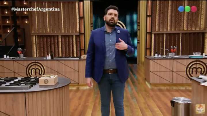 «Vos acá abajo»: El cruce de Damián Betular con Cachete Sierra en MasterChef Celebrity