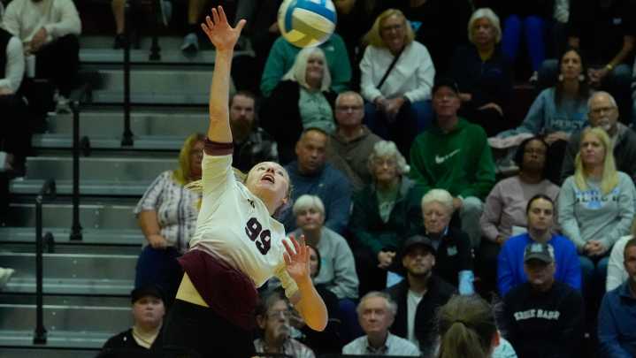 Assumption one win away from third straight state title after semifinal sweep