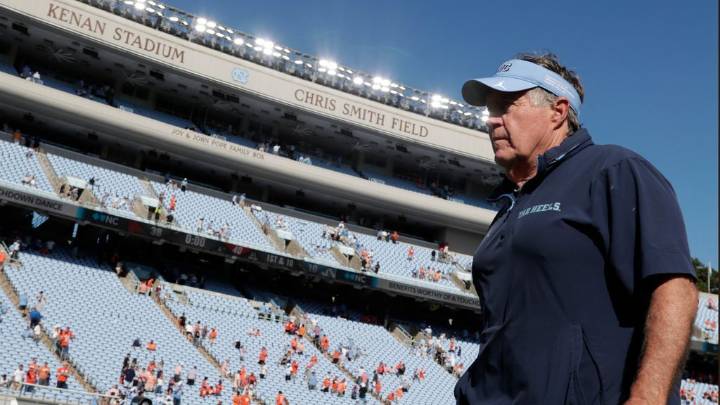 UNC's Belichick 'focused' on Wake Forest, not open Giants job