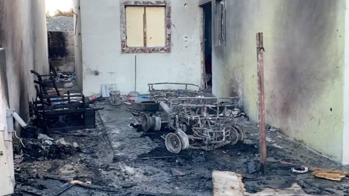 Arrasa incendio con vivienda en la colonia Parajes de los Pinos