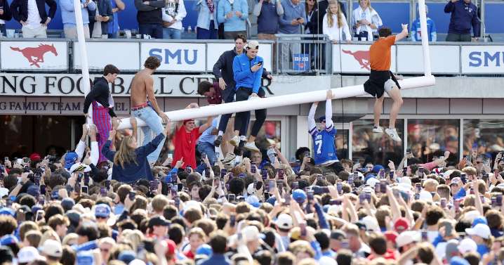 SMU defeats No. 10 Miami in overtime thriller with Harden's walk