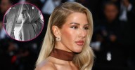 Ellie Goulding Scorches in Black Lace Lingerie While Confessing to Wearing 'Matching Underwear': Photo