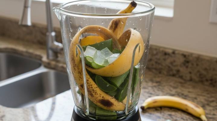 Licuar cáscaras de banana y aloe vera: por qué recomiendan hacerlo y para qué sirve