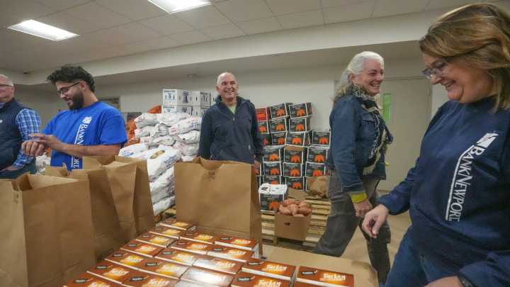 Volunteers at MLK Center, EBCAP in Newport get back what they put in