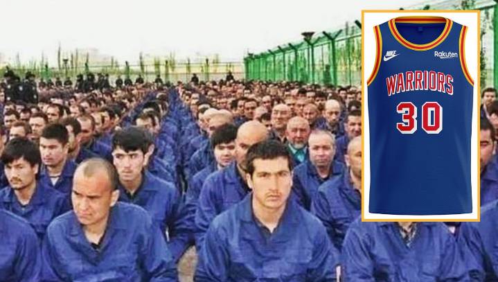 Uyghurs Burn Warriors Jerseys In Protest But Unfortunately Have To Start Making New Ones Afterward