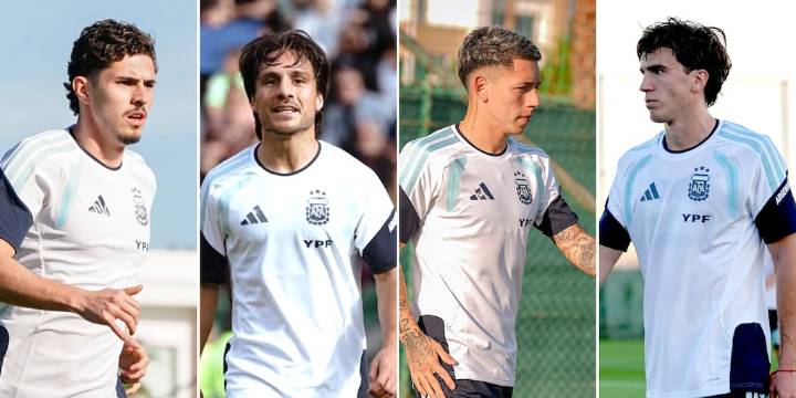 Los cuatro jugadores que debutaron en la selección argentina ante Angola en el último amistoso del año