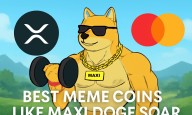 Ripple-Mastercard Team Up Might Send XRP and Best Meme Coins like Maxi Doge Soaring