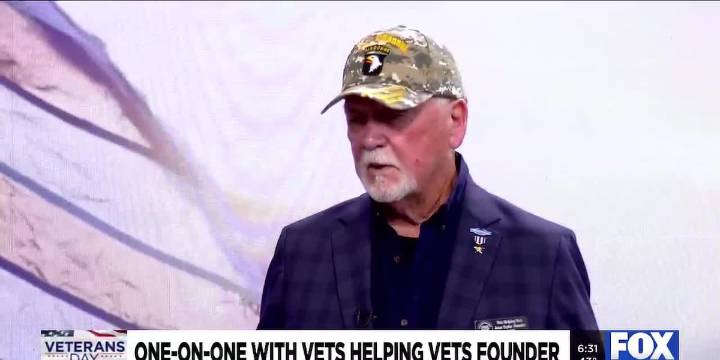 One on one with founder of Vets Helping Vets