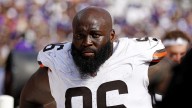 Browns DT Maliek Collins carted off the field in third quarter