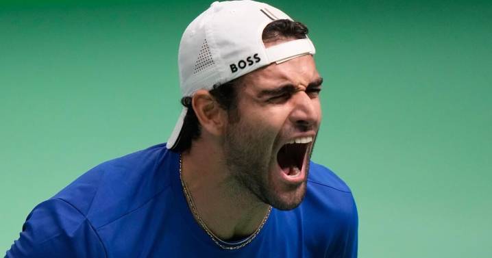 Berrettini puts Italy 1-0 ahead of Austria in Davis Cup quarterfinal