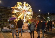 Noja se transforma en una postal navideña