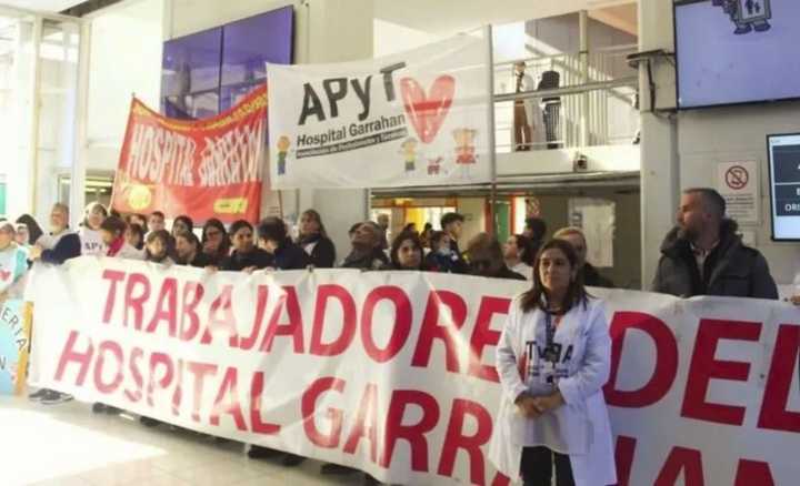 Hospital Garrahan: denuncian persecución a los trabajadores tras el aumento salarial