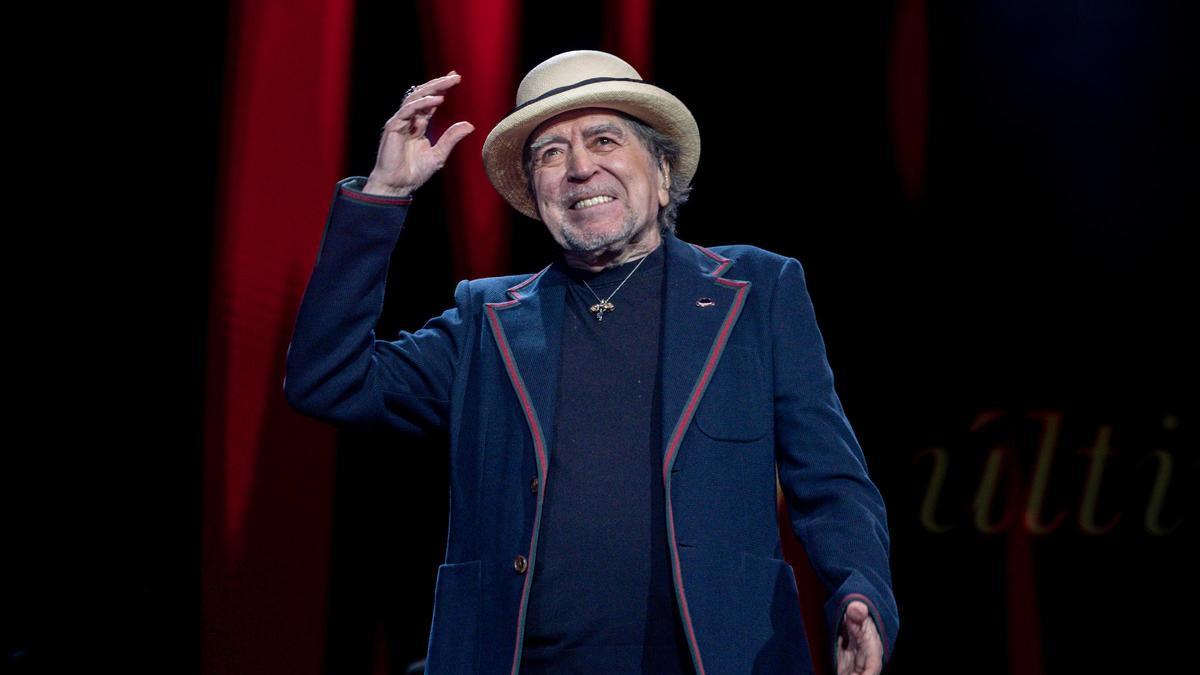 Joaquín Sabina se despide emocionado en el último "y el más importante" concierto de su vida