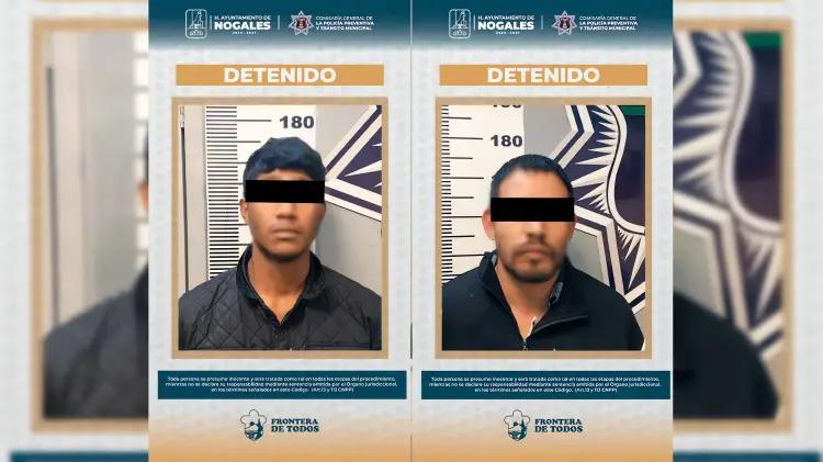 Cae dúo armado tras violento asalto a expendio de cerveza en colonia La Granja