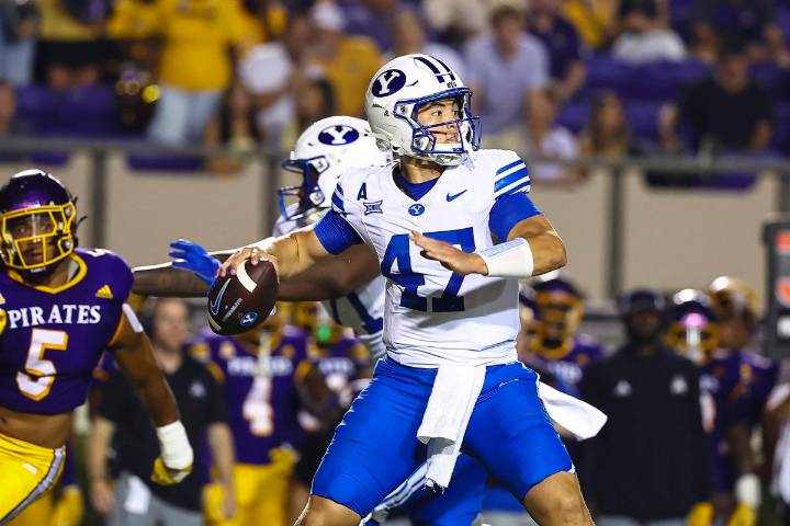QB Bear Bachmeier Blames Himself as BYU on Alert Over CFP Rankings Drop
