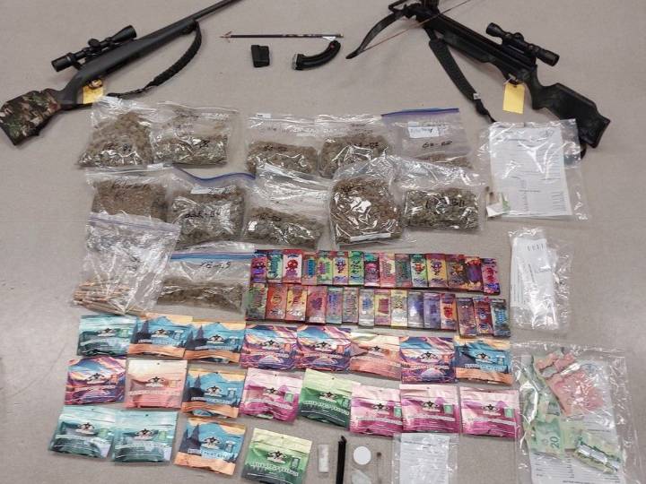 Two men face weapons charges after Norfolk OPP see crossbow, firearm in vehicle