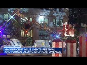 LIVE: Wintrust Magnificent Mile Lights Festival and Parade rolls down Michigan Avenue in Chicago