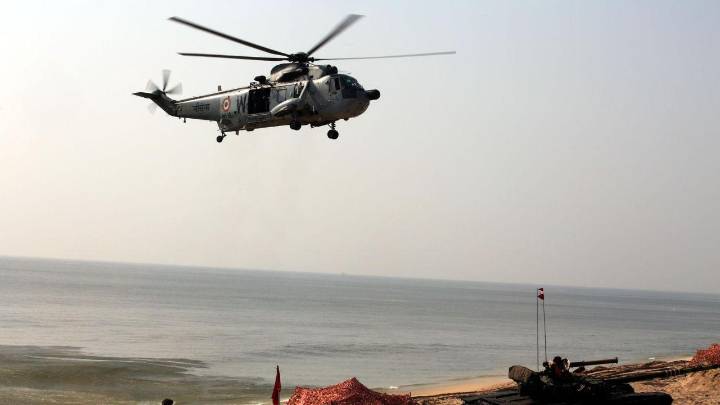 Indian armed forces conduct Tri-Services exercise Trishul 2025