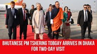Bhutanese PM Tshering Tobgay arrives in Dhaka for two