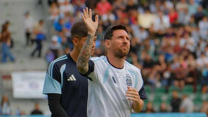 El emotivo posteo de Messi tras la práctica abierta de la selección argentina en España