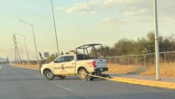 Muere un motociclista frente a la BMW