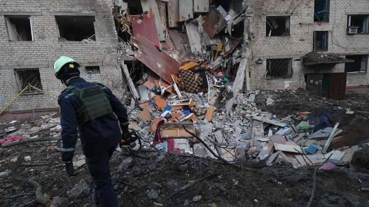 Seis muertos en Ucrania por ataques rusos y ofensiva de Kiev contra un puerto del Mar Negro