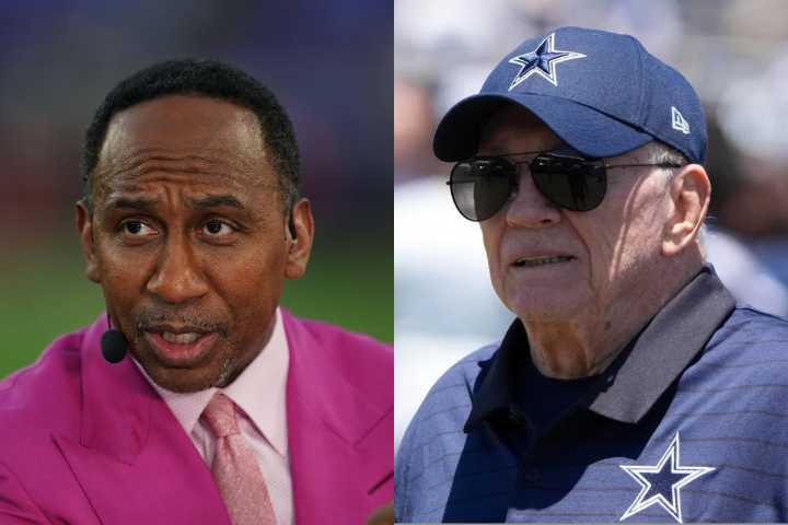 Stephen A. Smith Reveals Why He Left Jerry Jones’ Suite Just After Cowboys Fumble Find out the why Stephen A. Smith left Jerry Jones’ suite at the Monday Night Football and why Jerry’s wife asked him 