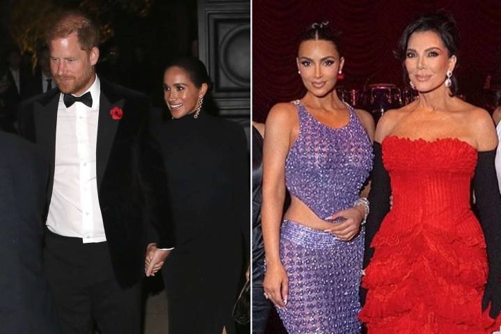 Why Meghan Markle and Prince Harry Were Deleted from Kim Kardashian and Kris Jenner’s Birthday Photo Drop