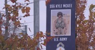 Pittsburgh Steelers honor fallen soldiers with banners outside Acrisure Stadium