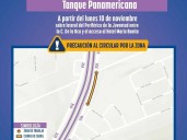Reubicará JMAS Chihuahua línea de conducción del tanque Panamericana este lunes