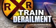 Train derailment causes closures in Hutchinson