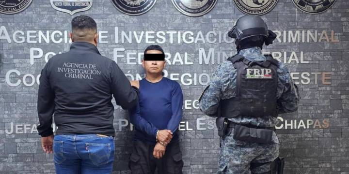Capturan en Chiapas a “El Coreano”, vinculado al reclutamiento de personas en el Rancho Izaguirre