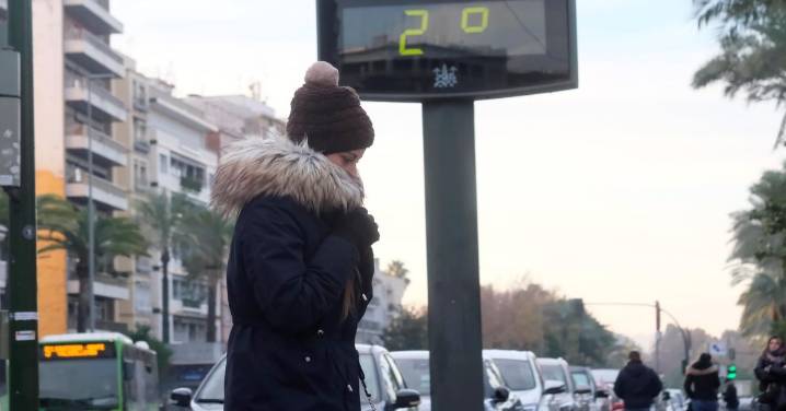 Tras la borrasca Claudia, el frío llega a Córdoba