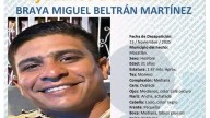 Familiares y FGE buscan a Braya Miguel en Mazatlán