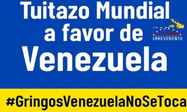 Reportan tuitazo mundial en apoyo a Venezuela
