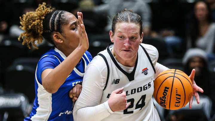 Score from Central Connecticut State vs. Bryant women's basketball opener