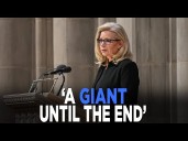 Fmr. Rep. Liz Cheney Honors Late Father Dick Cheney At DC Funeral