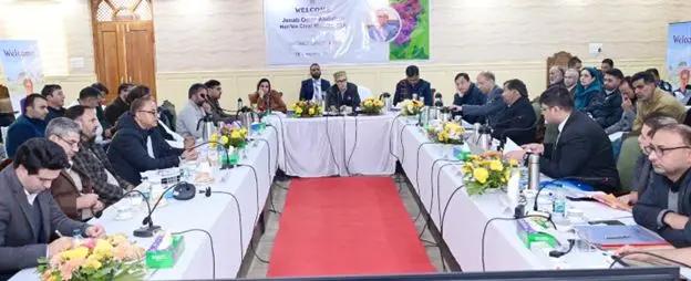 CM reviews progress of works, implementation of schemes in Ganderbal