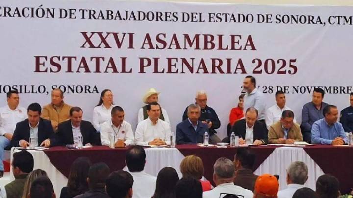 CTM Sonora inaugura XXVI Asamblea Estatal Plenaria