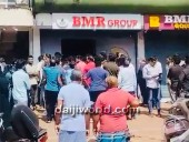 Mangaluru: Customers storm BMR Group office in Suratkal after alleged non