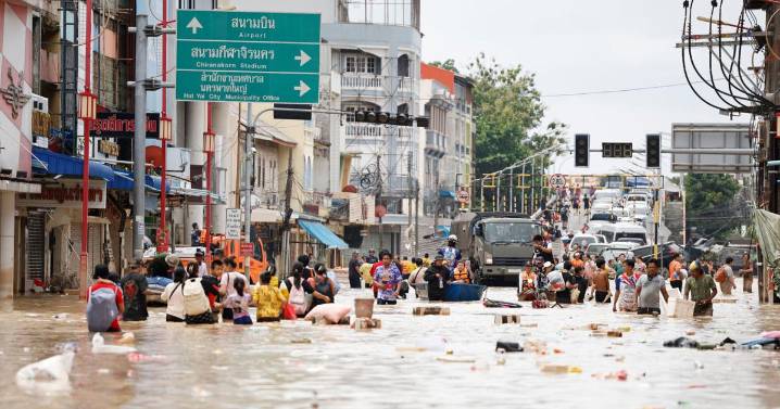 Número de muertos por inundaciones en sur de Tailandia supera los 80; descienden niveles de agua