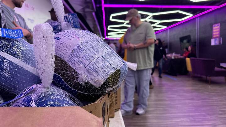 Season of giving: Holiday turkey drive feeds hundreds of Louisville families