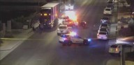 Child hit, hospitalized in central Las Vegas crash