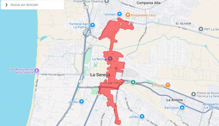 Masivo corte de luz afecta a vecinos de La Serena este martes 25