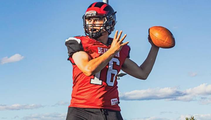 Landon Love has shoulders to carry heavy load as Golden Helmet POY for Class C