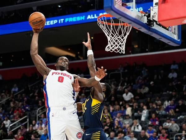 Duren’s 31 points in return power Pistons to 10th straight win; Pacers' skid reaches 8 games