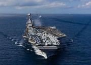 USS Gerald R. Ford: el mayor buque de guerra del mundo se une al despliegue de EEUU en el Caribe y Maduro eleva la alerta militar en Venezuela