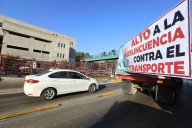 Transportistas se manifiestan por inseguridad y extorsión en el país