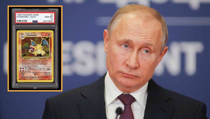 Putin Says He Will Only Trade Brittney Griner For A First Edition Foil Charizard