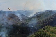 A Large Wildfire is Spreading across Avery County near Banner Elk